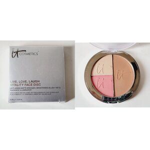 IT Cosmetics Live Love Laugh Vitality Face Disc ANTI AGING • 0.54 Oz New